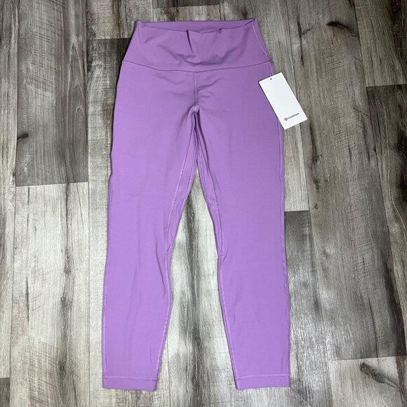 Lululemon Athletic Align High Rise Yoga Pants 25” Wisteria Purple NWT Size 8